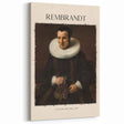 Rembrandt Wall Art – An Old Lady with a Book, 1637 – Canvas Print