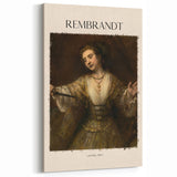 Rembrandt Wall Art – Lucretia, 1664 – Famous Rembrandt Painting