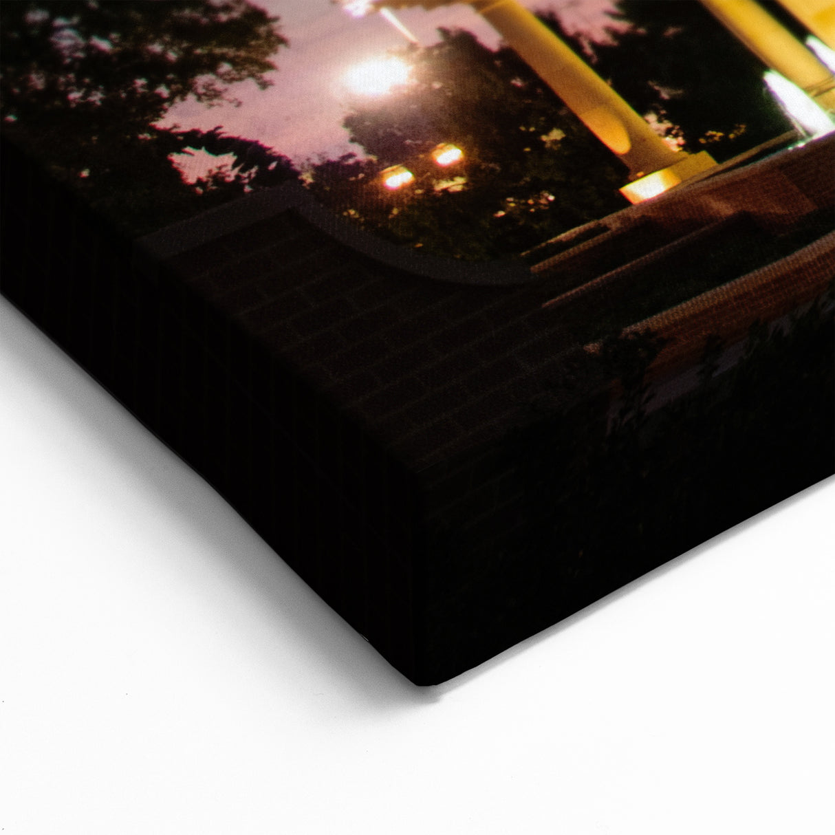 Alabama Landscape Prints - Golden Sunset Tower Alabama Scenery Art