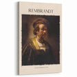 Rembrandt Canvas Print – Self-Portrait, 1650 – Famous Dutch Masterpiece