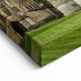 Historic Oxford Artwork - Majestic Cathedral Front Facade Canvas Art