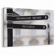 Piccadilly Wall Art - London Street Scenes with Trafalgar Square Signs