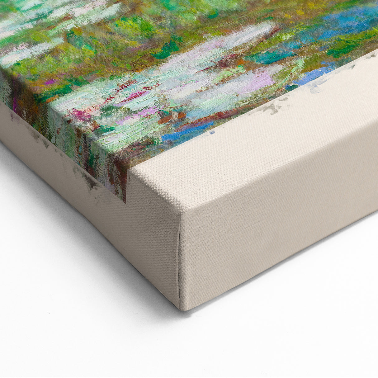 Claude Monet Wall Art - The Japanese Footbridge, 1899 Canvas Print