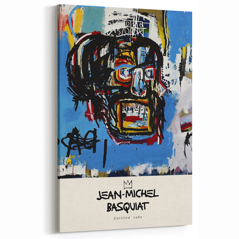 Basquiat Wall Art - Jean-Michel Basquiat Prints - Contemporary Canvas