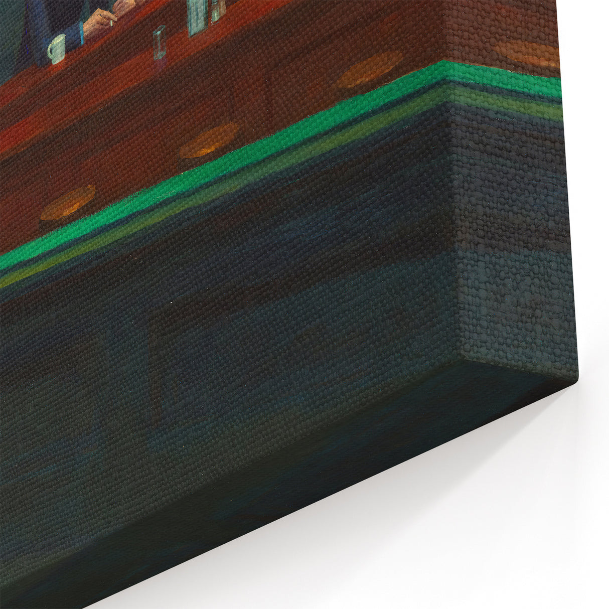 Edward Hopper Art - Iconic Nighthawks Painting - Hopper Canvas Wall Art