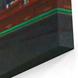 Edward Hopper Art - Iconic Nighthawks Painting - Hopper Canvas Wall Art