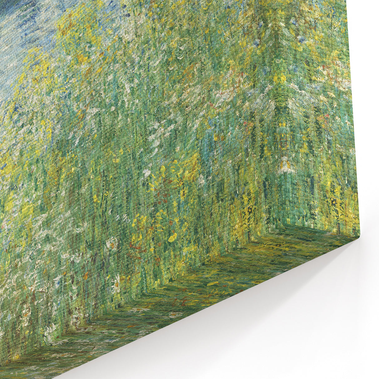 Claude Monet Wall Art - Banks of the Seine at Vétheuil, 1880 Canvas Print