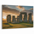 Stonehenge Canvas Prints - Historic England Sunset Landscape