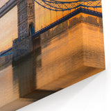 London Skyline Art - Tower Bridge at Sunset