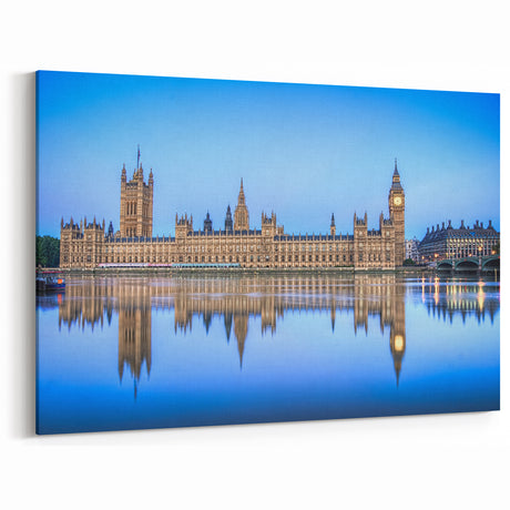 England Scenic Art - Big Ben and Parliament Reflection