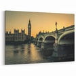 England Scenic Art - Big Ben and Westminster Bridge Sunset