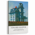 Edward Hopper Art - House by the Railroad - Hopper Canvas Wall Art