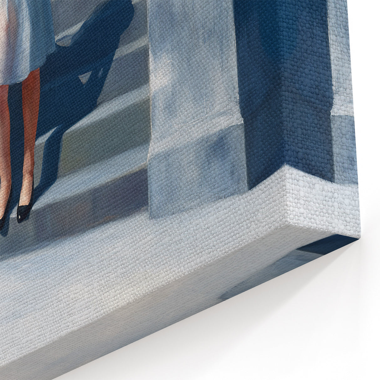 Edward Hopper Art - Summertime 1943 - Iconic Hopper Canvas Wall Art
