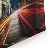 Tower Bridge Canvas - Dynamic London Lights and Night Sky