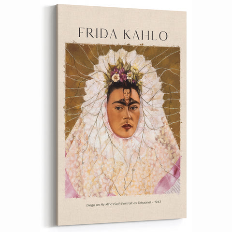 Frida Kahlo Wall Art – Diego on My Mind, 1943 | Frida Kahlo Canvas