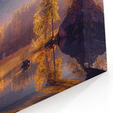 Scenic Alaska Prints - Golden Reflections on an Alaskan Autumn Lake