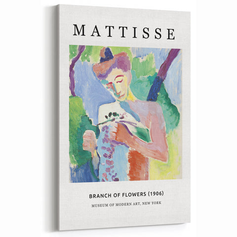 Henri Matisse Art Prints – Branch of Flowers, 1906 – Matisse Canvas Art