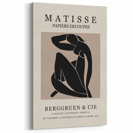 Henri Matisse Art Prints – Papiers Decoupes Figure – Matisse Cut-Outs Art
