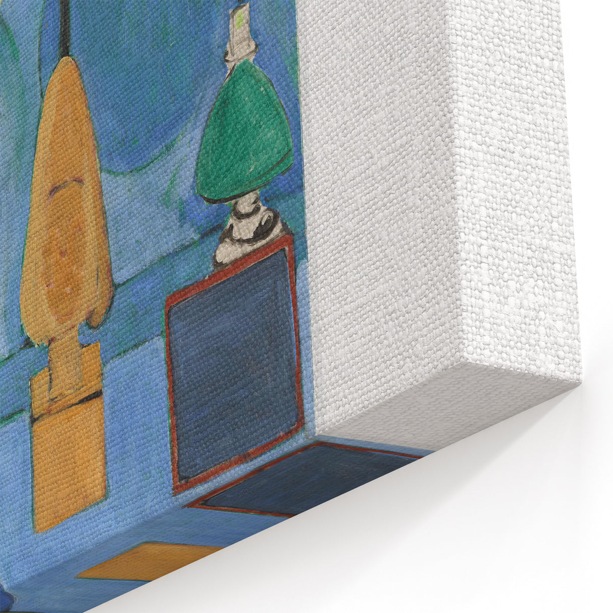 Henri Matisse Art Prints - The Blue Window, 1913 Canvas Wall Art