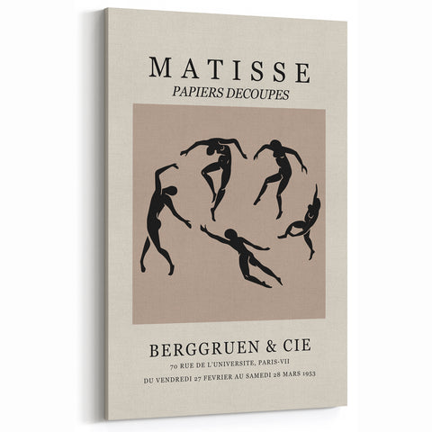 Henri Matisse Art Prints - Papiers Decoupes Cut-Outs Canvas Wall Art