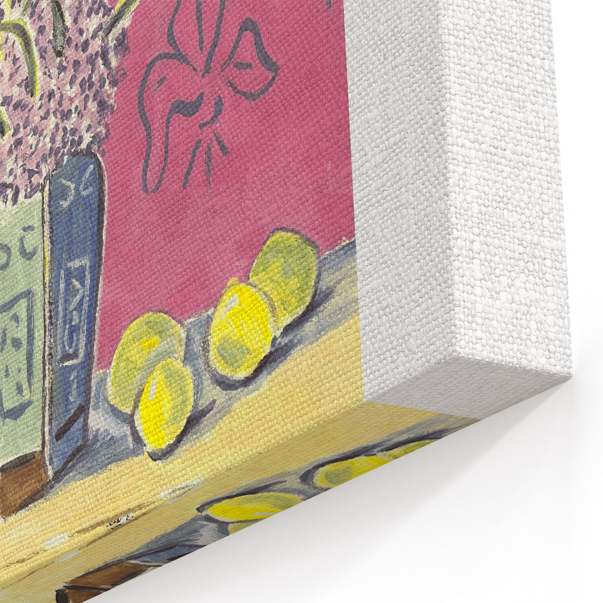 Henri Matisse Art Prints – Lemons Against Pink Canvas Wall Art – Fauvism