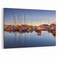 Baltic Sea Coastline Art - Sunset Reflections at Estonia Marina