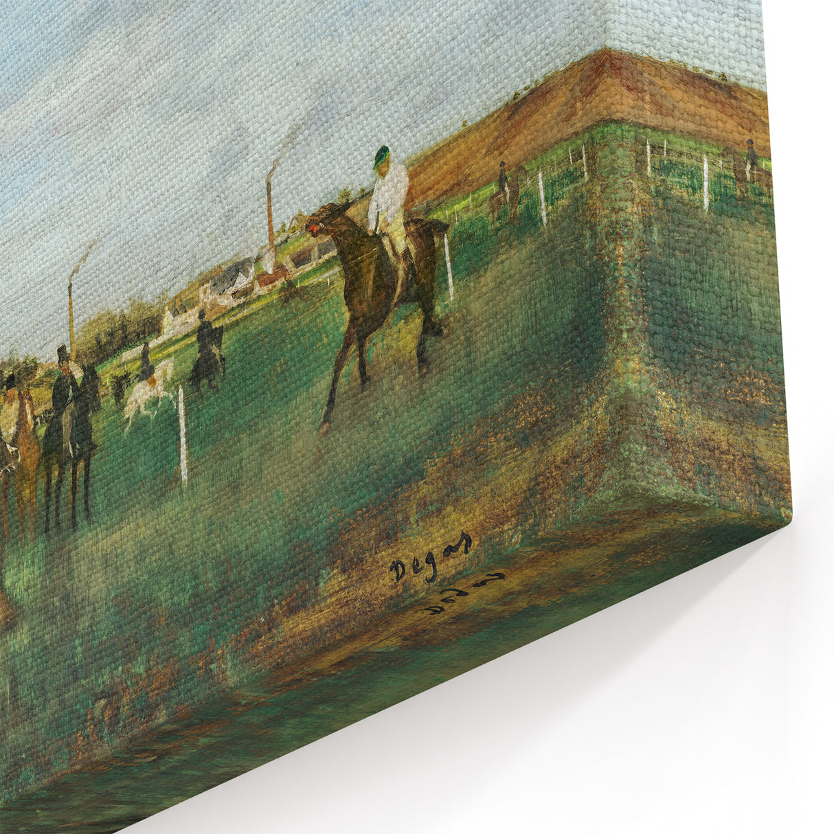 Edgar Degas Prints | Impressionist Horse Racing Scene | Famous Artist Art