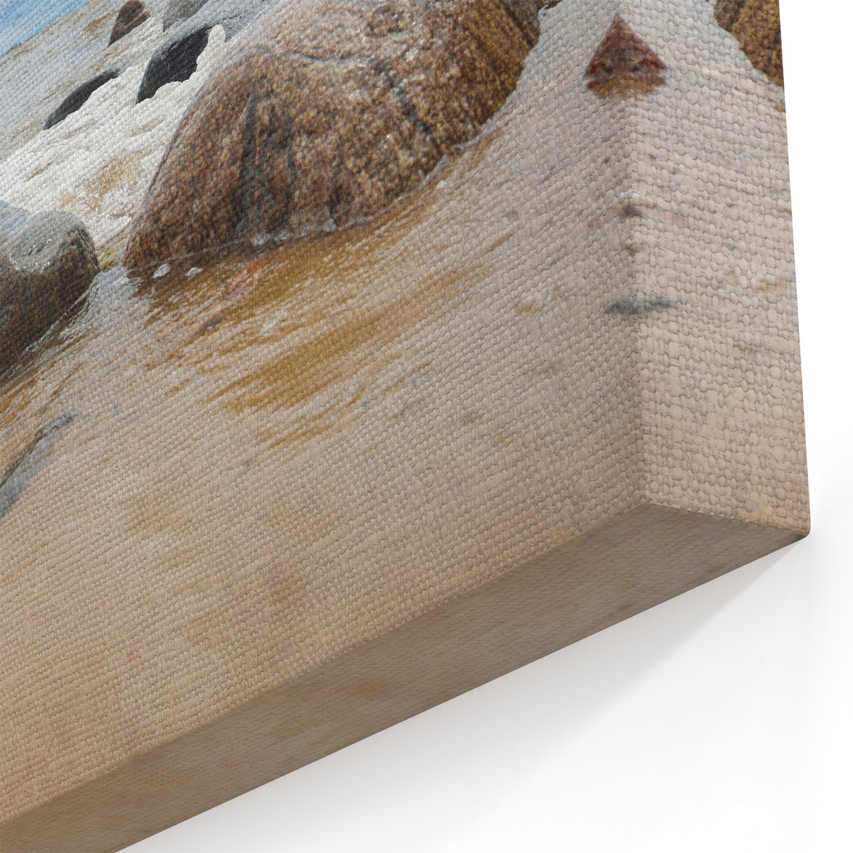 Scenic Estonia Prints - Baltic Sea Shore with Stormy Skies