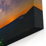 Arkansas Nature Photography - Starry Night Sky Over Ozark Mountains Art