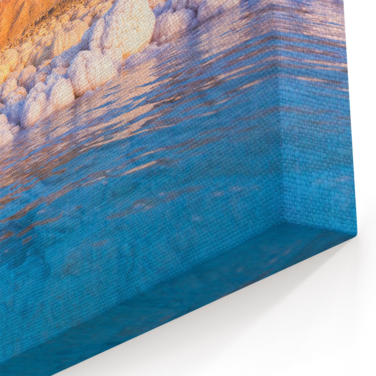 Dead Sea Salt Formations - Stunning Jordan Wall Art in Desert Landscape