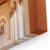 Elegant Mosque Corridor Oman Wall Art – Middle Eastern Architecture Print