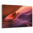 Arizona Red and Purple Rock Canyon Print - Antelope Canyon Wall Art
