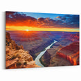 Scenic Grand Canyon Sunset Art – Arizona Landscape Wall Decor