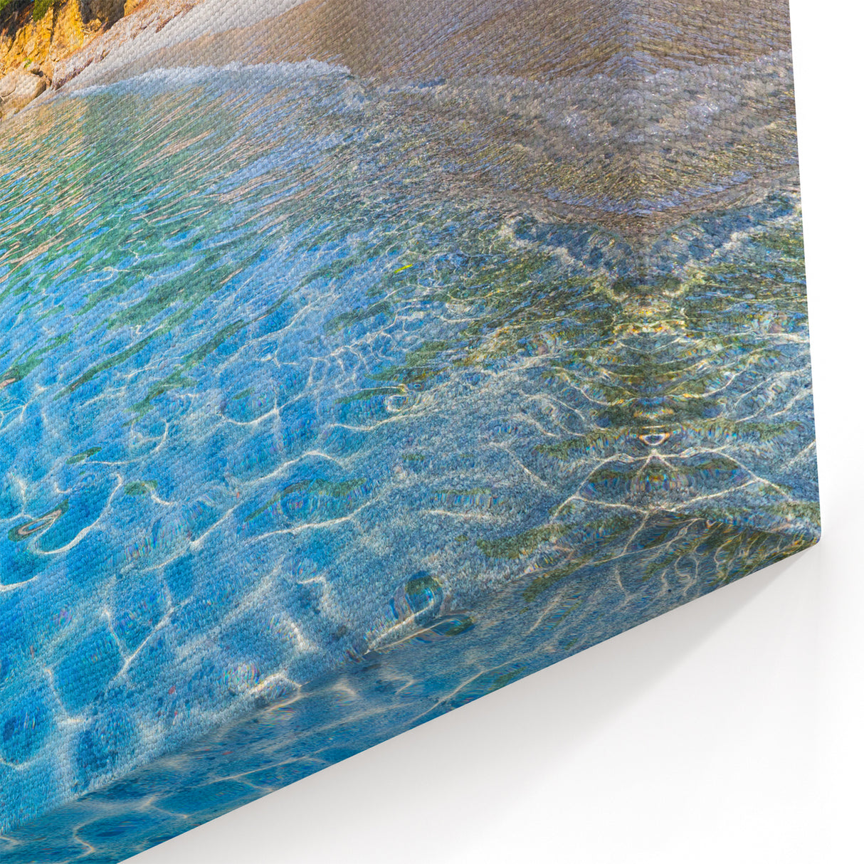 Scenic Corsica Prints - Tranquil Beach and Clear Waters Coastal Art