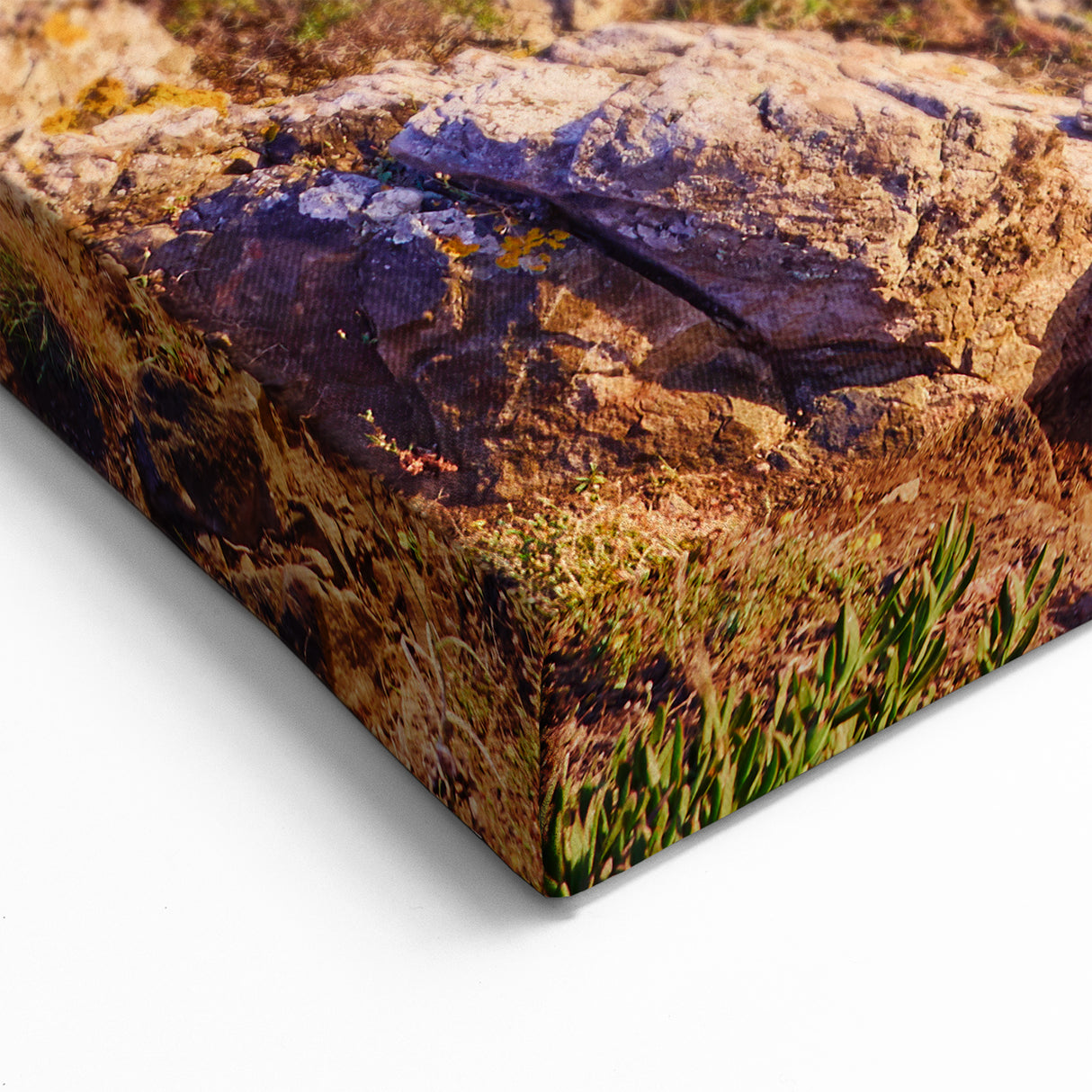 Corsica Photography Prints - Stunning Coastal Tower at Sunset Canvas Art