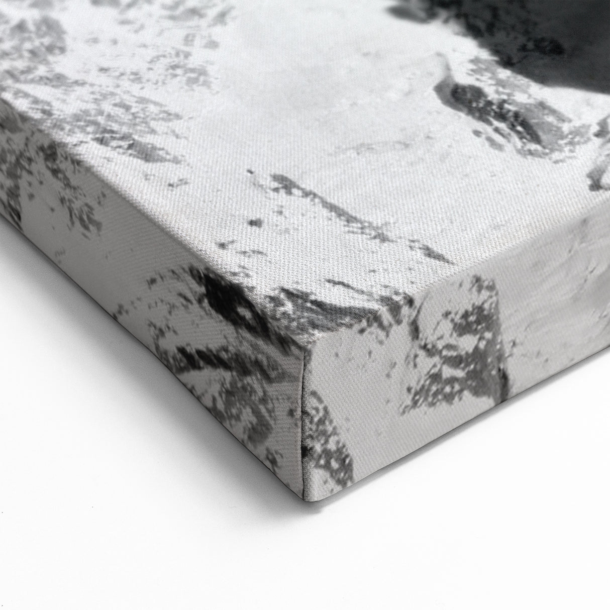 French Alps Wall Art – Black and White Mountain Peaks in the Alps