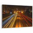 Night City Lights Oman Wall Art – Vibrant Arabian Peninsula Urban Print