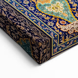 Ornate Islamic Tilework Oman Wall Art – Vibrant Middle Eastern Print