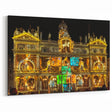 Lyon Wall Art - Illuminated Festival of Lights Display on Historic Hôtel de Ville