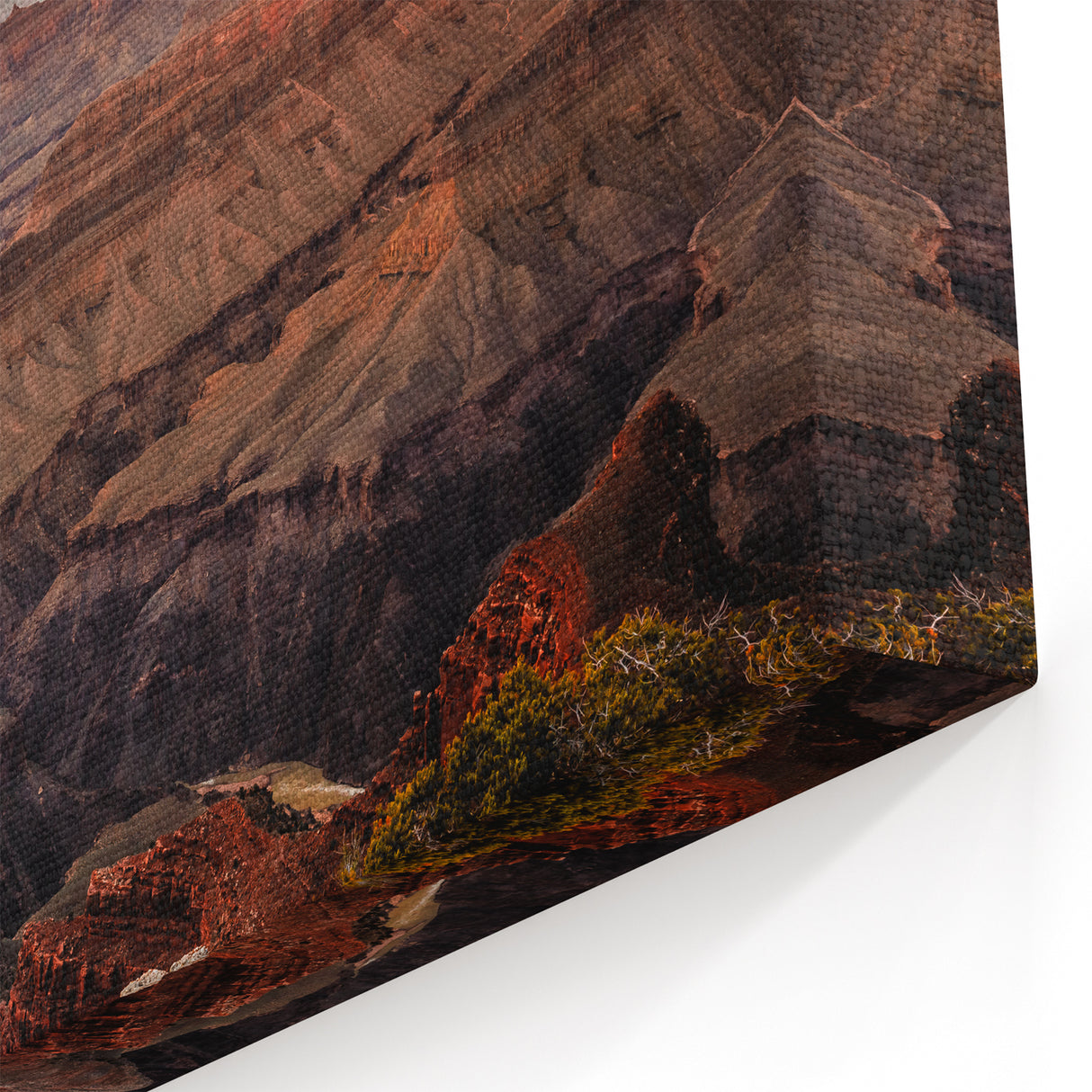 Majestic Arizona Landscape Wall Decor - Grand Canyon Sunset Art