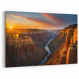 Grand Canyon Sunset Art – Arizona Landscape Canvas for Home Decor