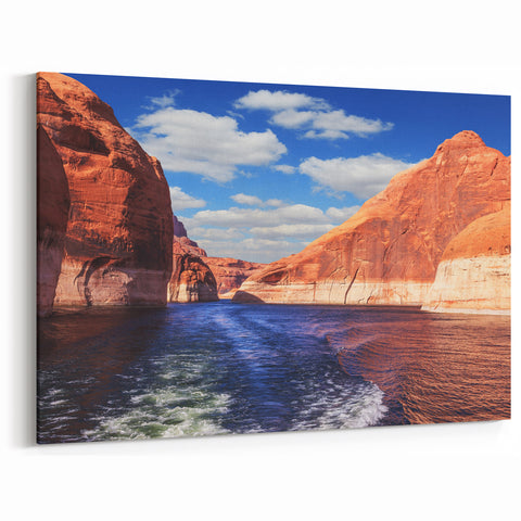 Serene Lake Powell Wall Art – Arizona Landscape Canvas & Photography Prints