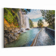 Nice Landmark Art - Waterfall and Scenic Garden in French Riviera