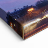 Paris Wall Art - Romantic Eiffel Tower Canvas for French Home Decor