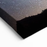 Sedona Canyon Art - Starry Night Sky Over Red Rock Arizona Desert Art