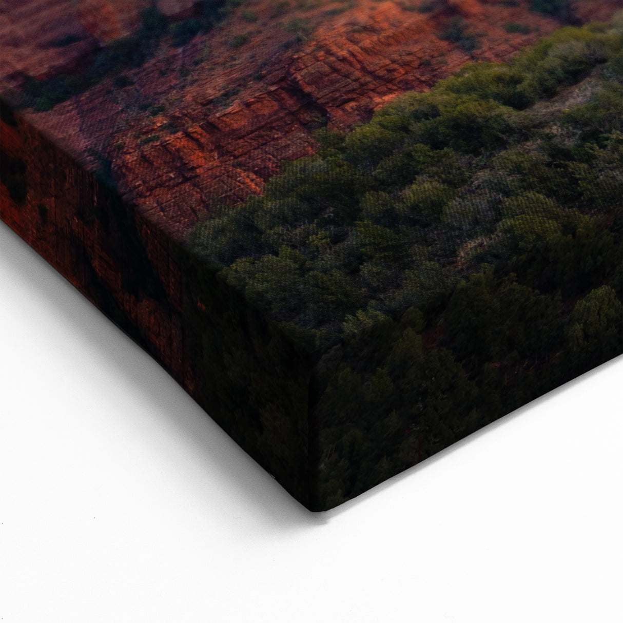 Scenic Sedona Prints - Sunset Over Cathedral Rock Arizona Desert Art