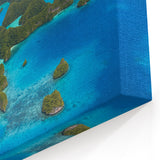 Aerial View of Micronesia – Pacific Ocean Island Art
