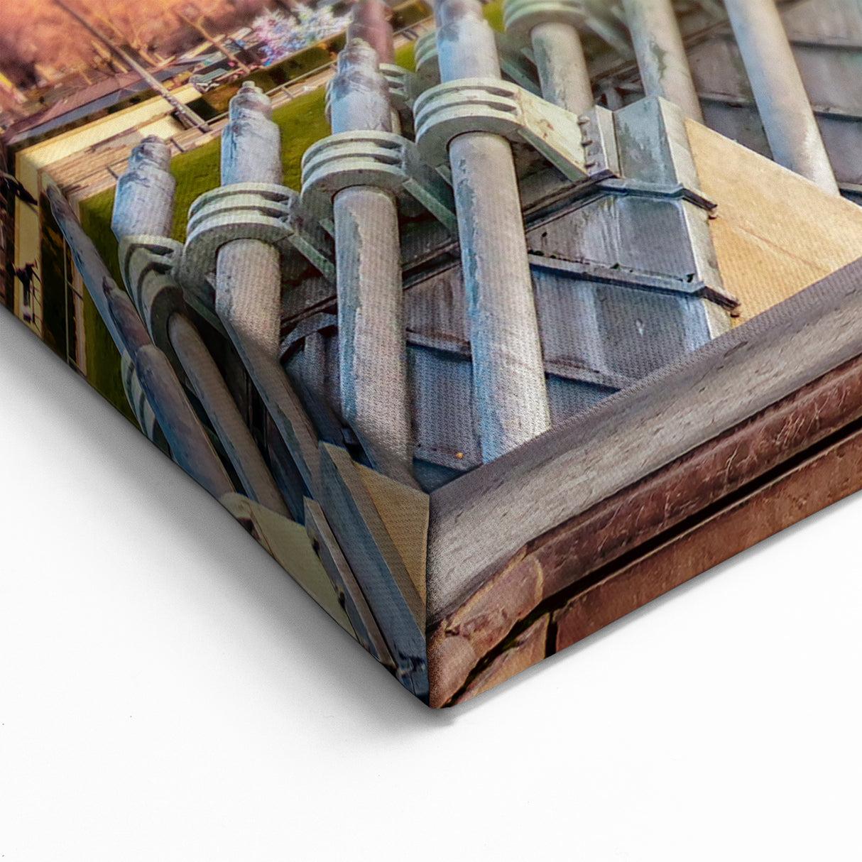 Paris Wall Art - Eiffel Tower Canvas Prints with Romantic Sunset