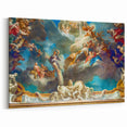 Paris Canvas Prints - French Baroque Ceiling Mural in Vibrant Colors