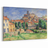 Paul Cézanne Prints - Town Landscape - Post-Impressionist Wall Art